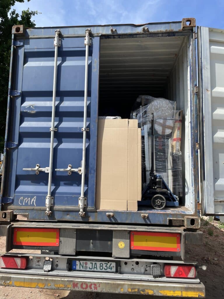 Containertransporte nach Zypern