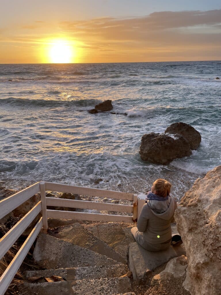 Sonnenuntergang in Paphos